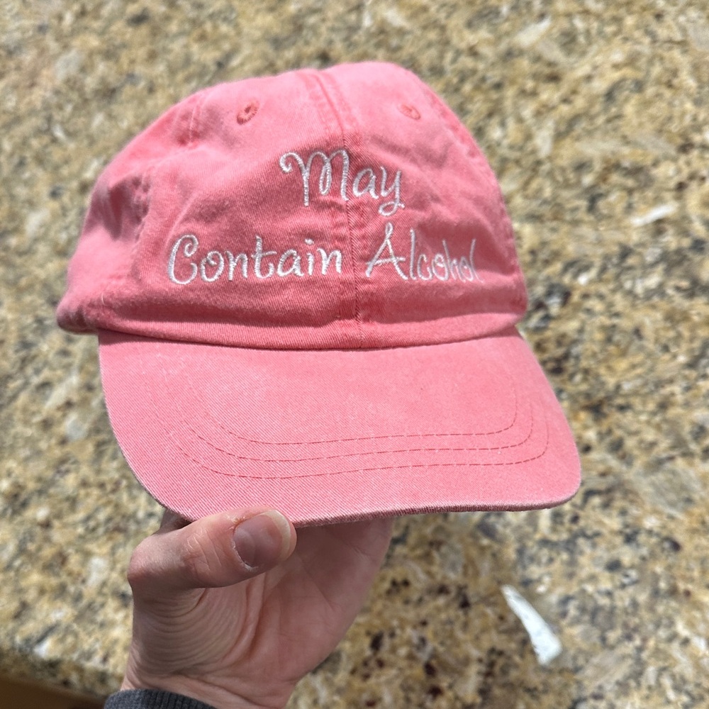 Adams Pink Embroidered Cap
